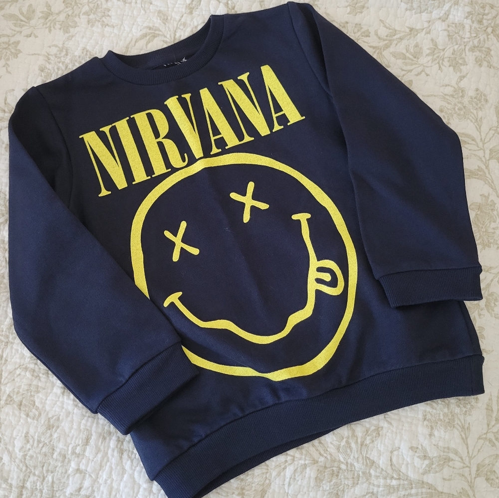 Toddler/Youth Nirvana Crewneck (New & Officially Licensed)